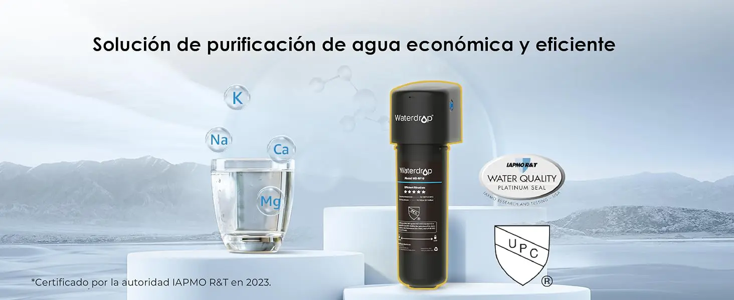 Waterdrop Filtro de Agua para Fregadero