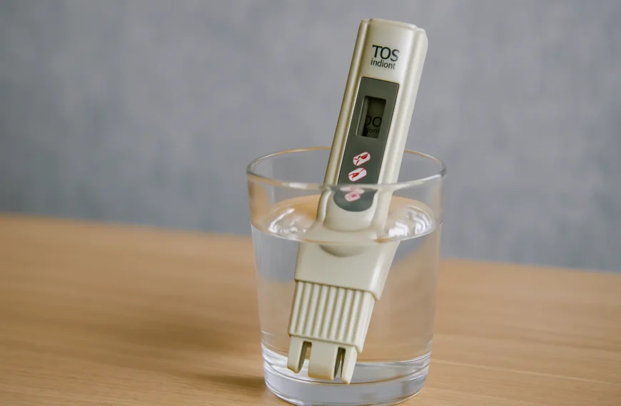 TDS del Agua y Cómo Medirlo
